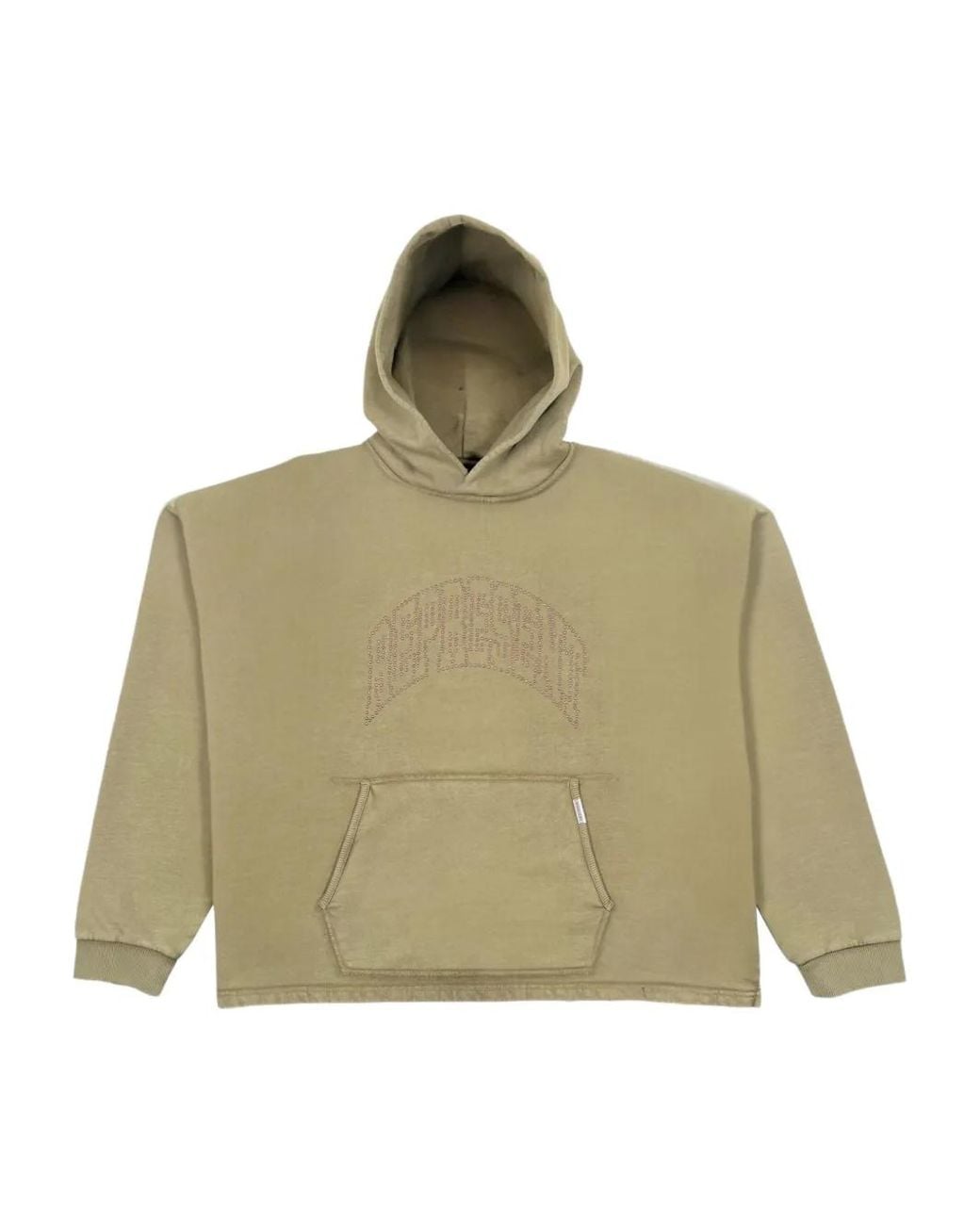 Represent Natural Embellished Hoodie for men
