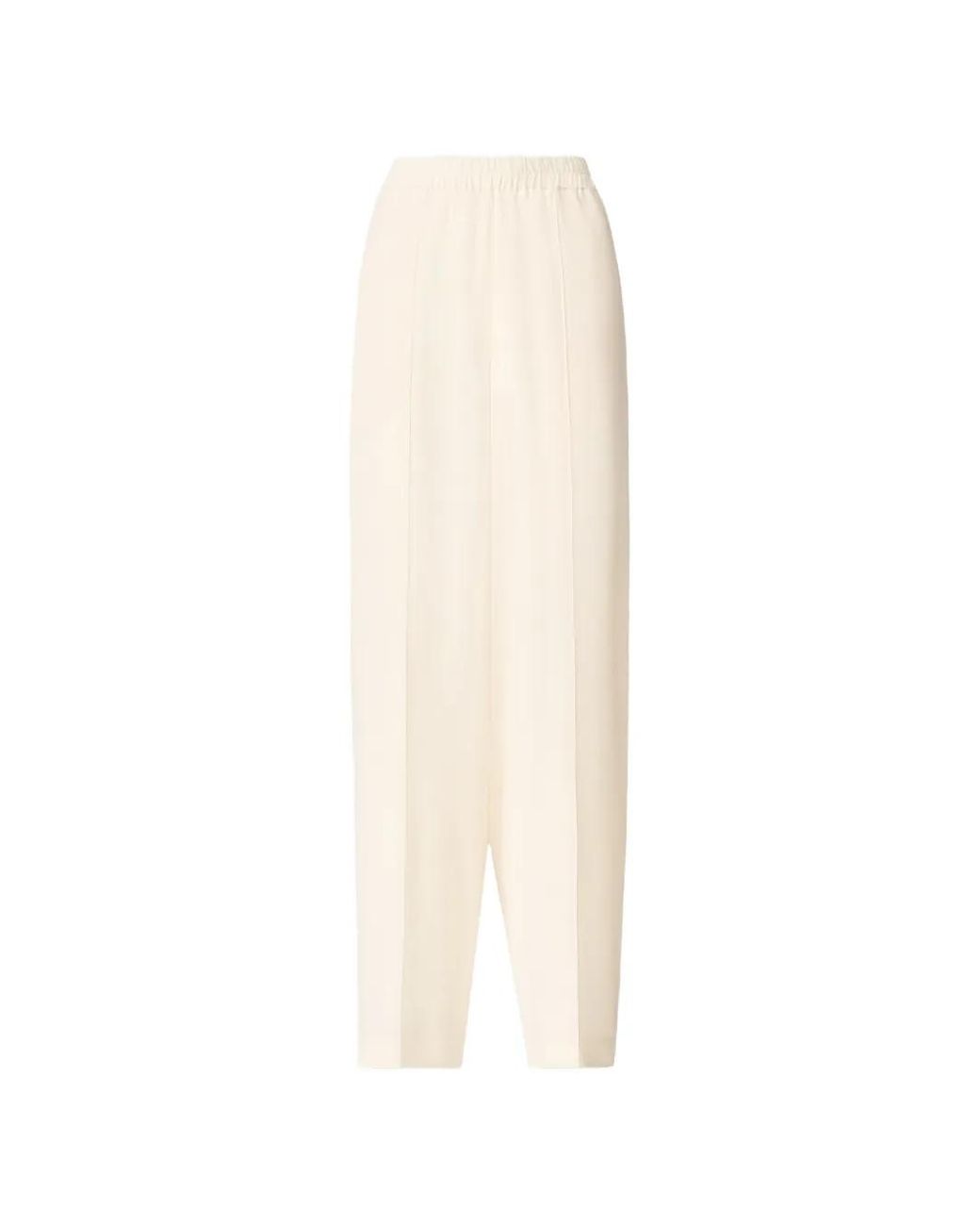 Fabiana Filippi Natural Elasticated Trousers