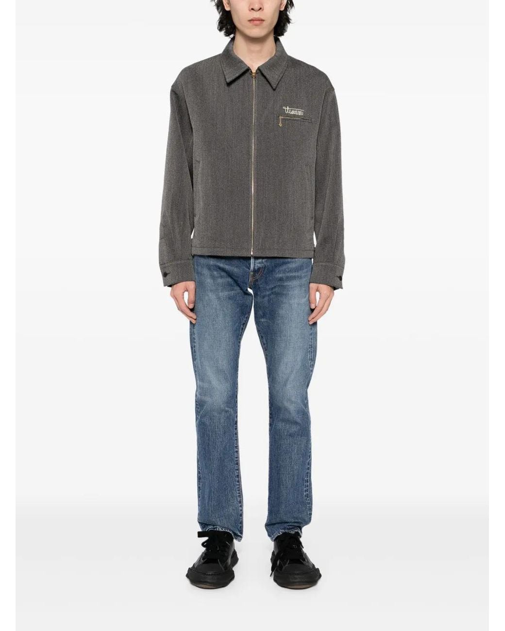 Visvim Gray Strato Jacket for men