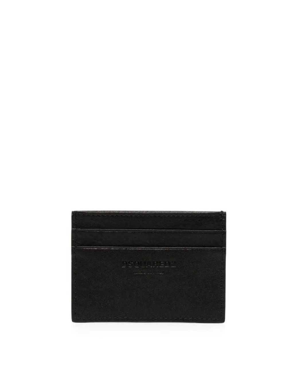 DSquared² Icon Logo Card Holder Black for men