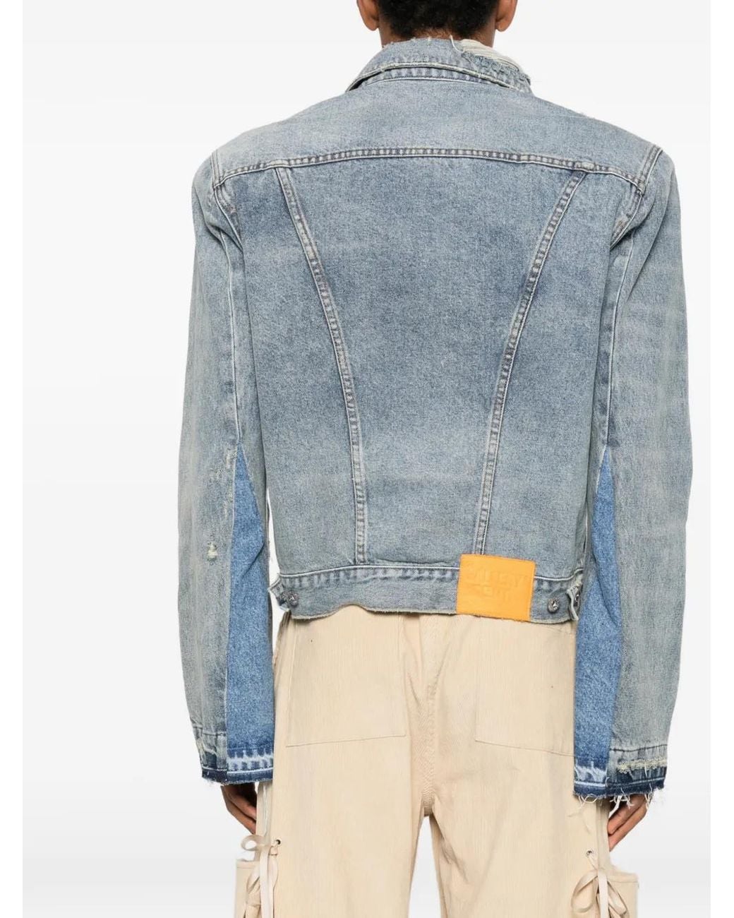 GALLERY DEPT. Blue Jeansjacke Im Patchwork-Look