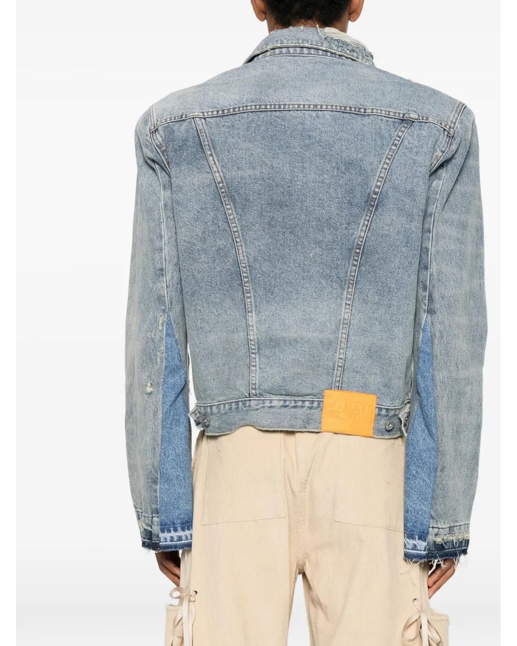 GALLERY DEPT. Blue Patchwork Denim Jacket