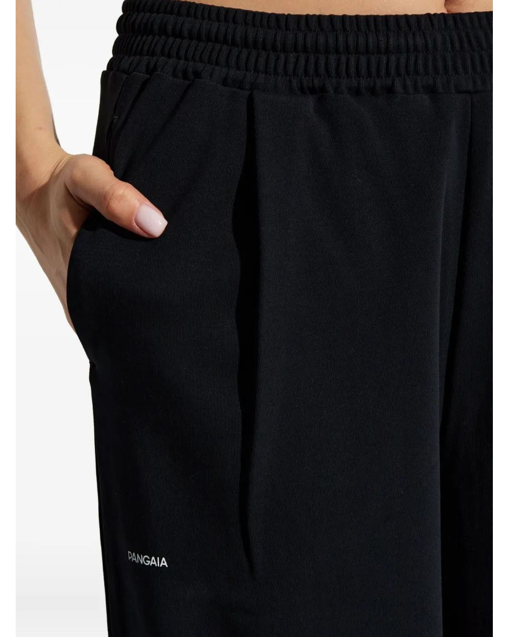 PANGAIA Blue Elasticated-Waist Track Pants