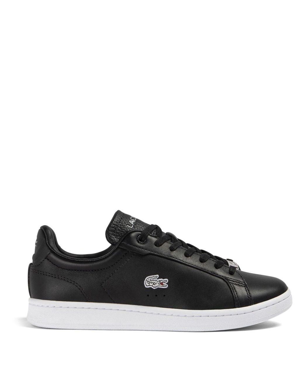 Lacoste Carnaby Pro leather lace-up sneakers in Schwarz | Lyst AT