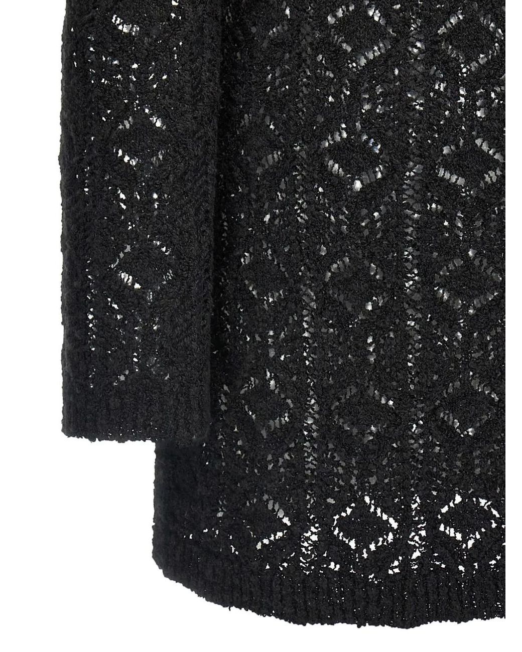 Loulou de Saison Black Evans Mini Dress