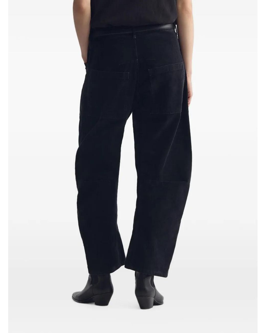 Nili Lotan Blue Shon Corduroy Trousers