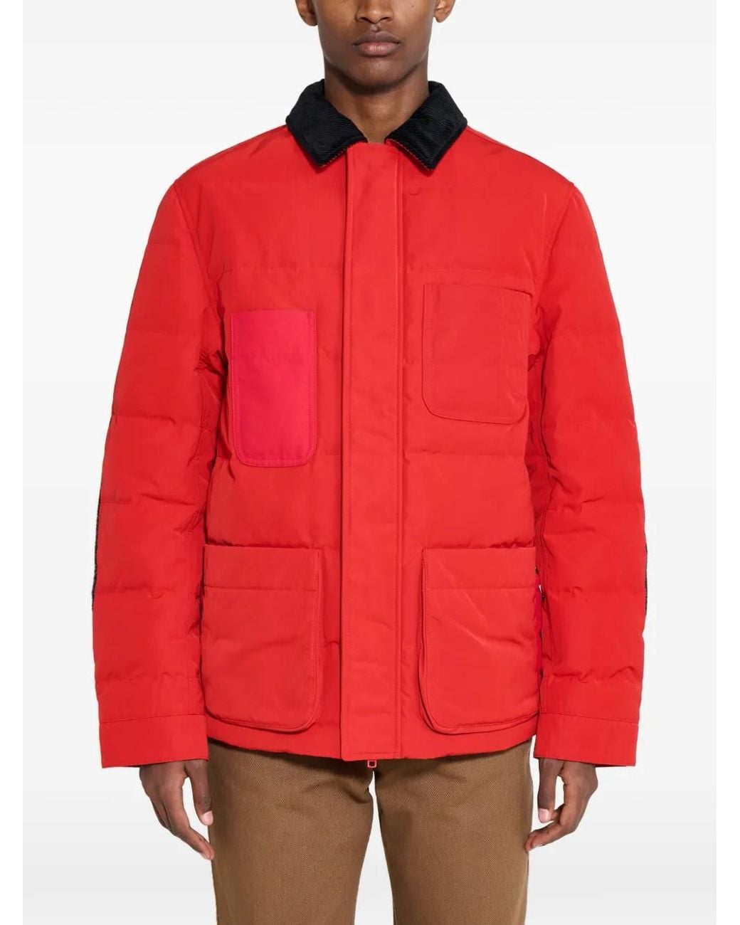 Mammut Red X Jwman Wr-J913 Quilted Contrast-Collar Jacket for men