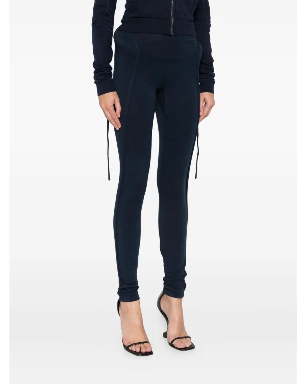 OTTOLINGER Blue Elasticated-Waist Leggings