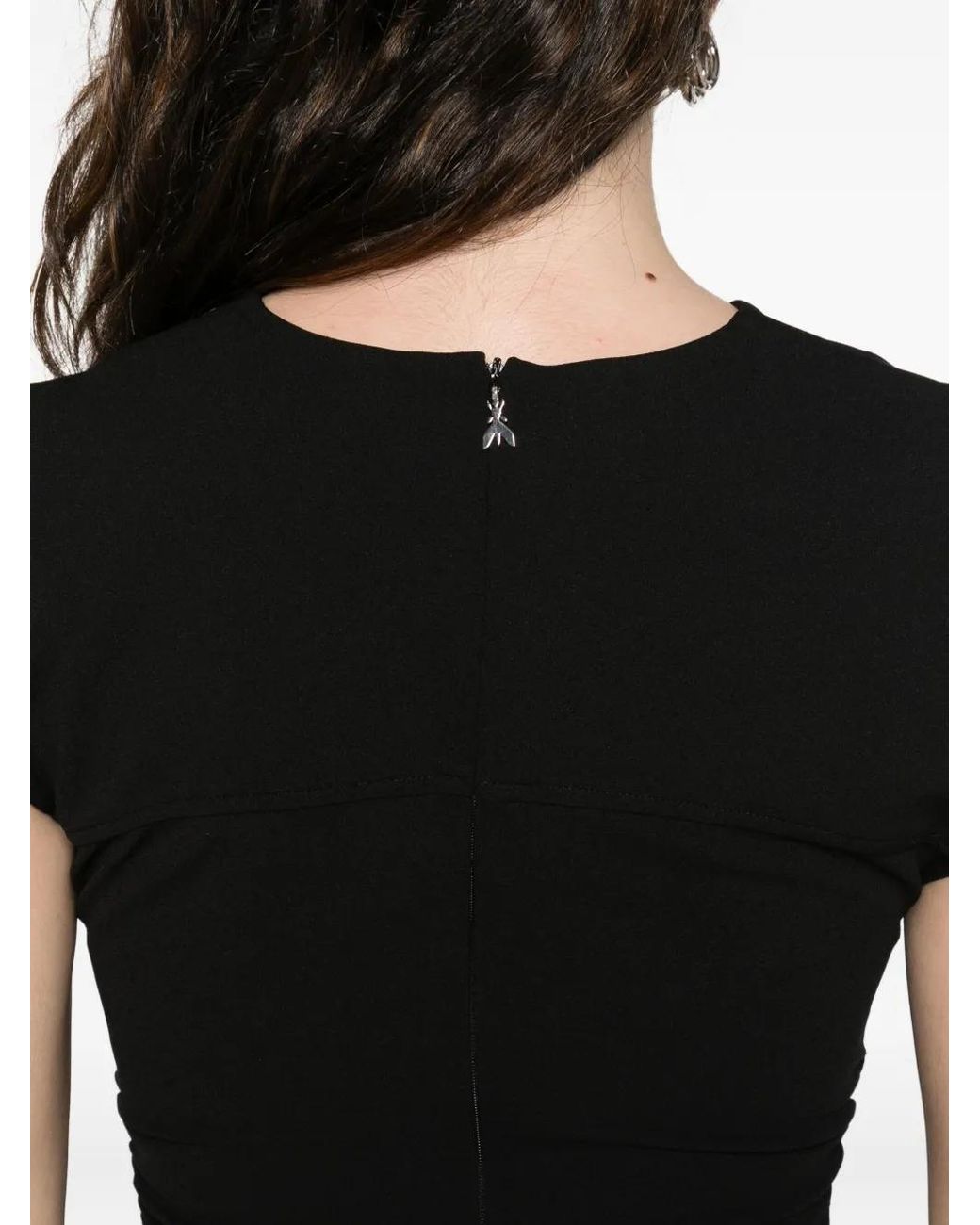Patrizia Pepe Black Sleeveless Midi Dress