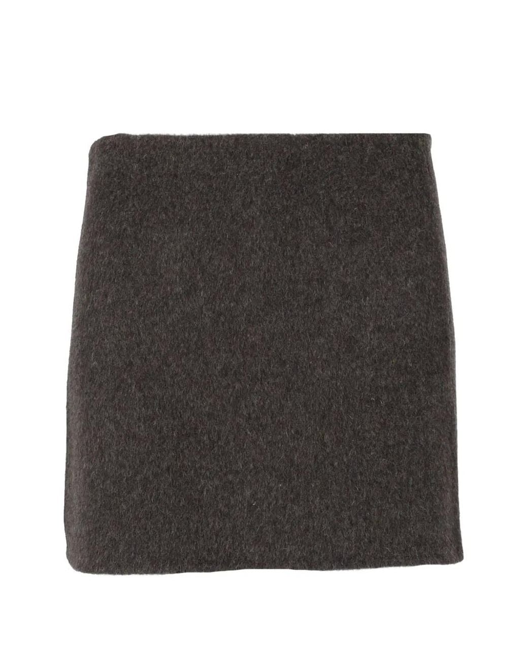 Minifalda De Fieltro P.A.R.O.S.H. de color Black