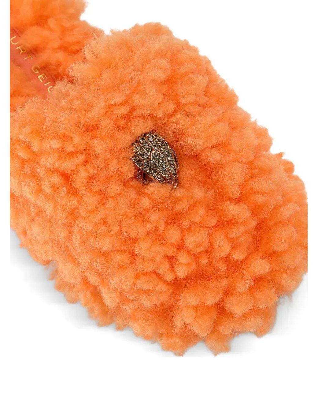 Kurt Geiger Orange Kensington Slippers