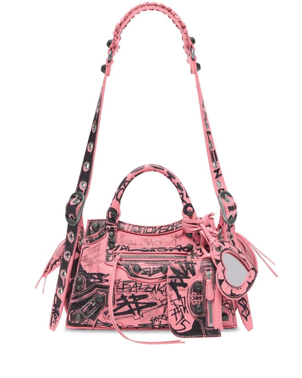 Balenciaga Xs Neo Cagole Tote Bag in Pink | Lyst