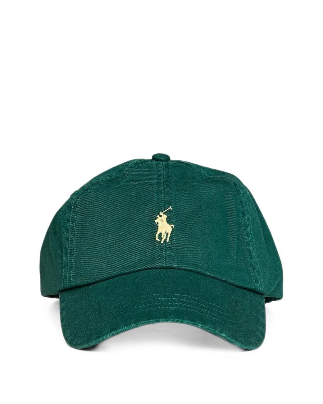 Polo Ralph Lauren Green Embroidered-Logo Baseball Cap for men