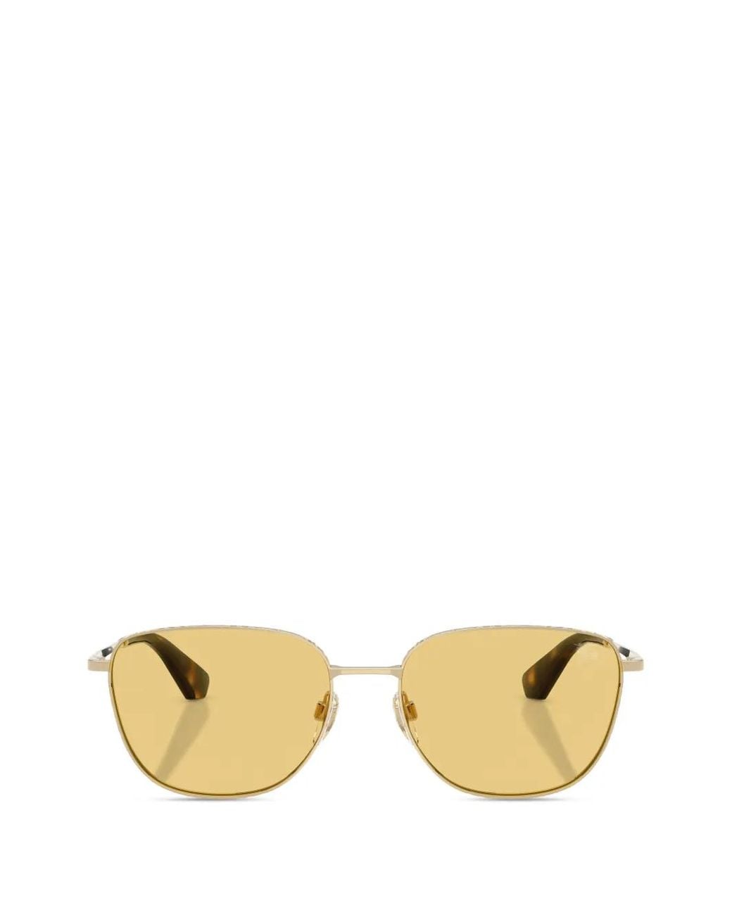 Burberry Metallic Square-Frame Sunglasses