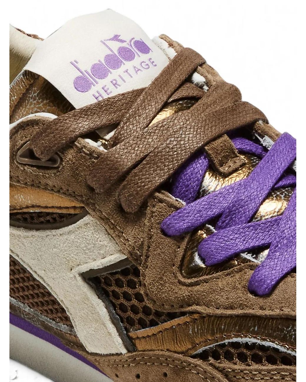 Diadora Brown Equipe Revenge Sneakers