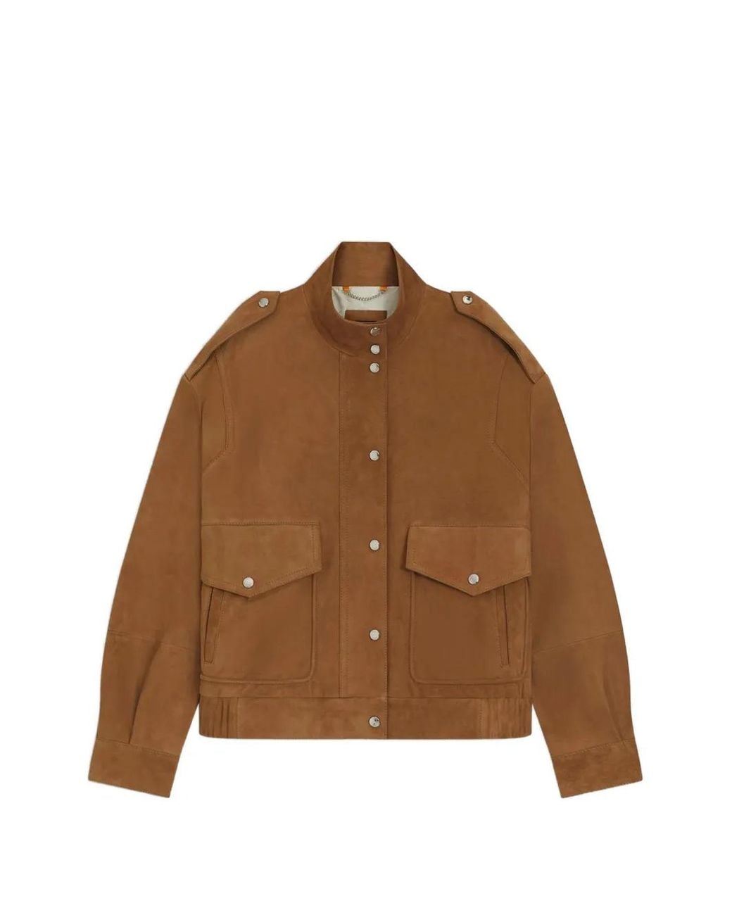 Boss Brown Suede Panelled Jacket