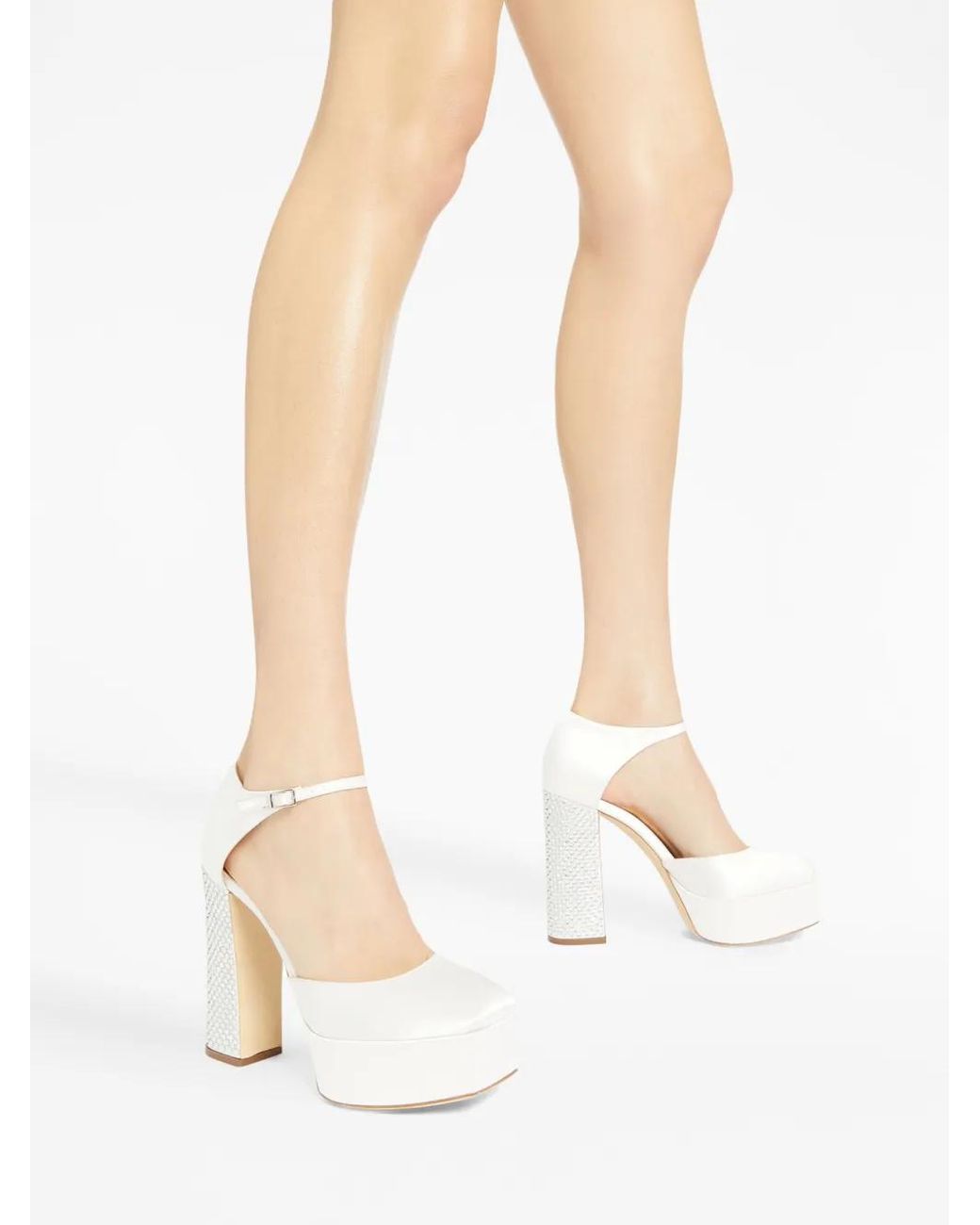 Giuseppe Zanotti White Pumps