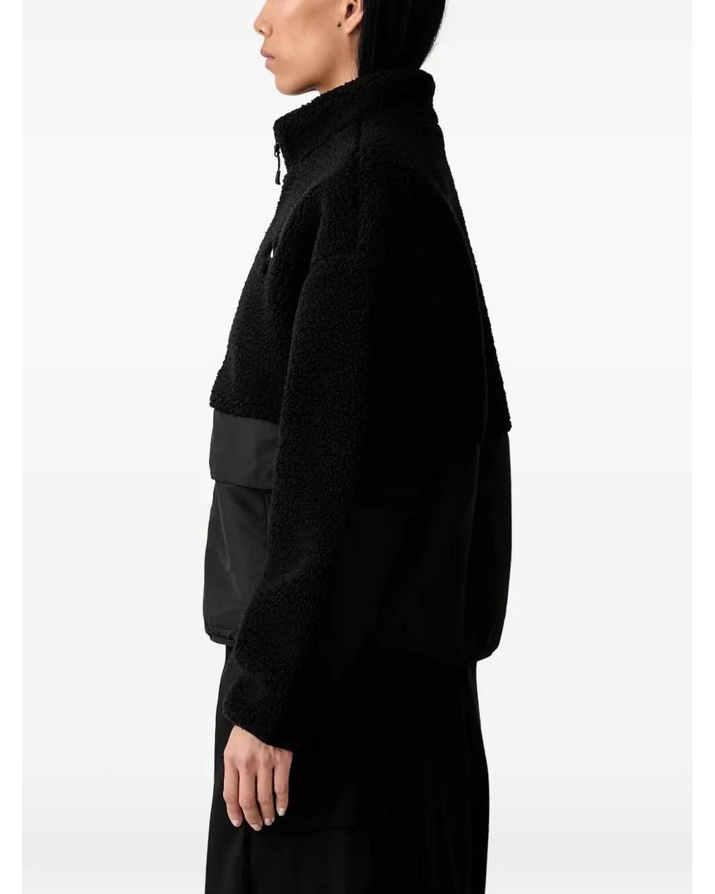 PUMA Black Re:Fibre Fleece Relaxed Jacket