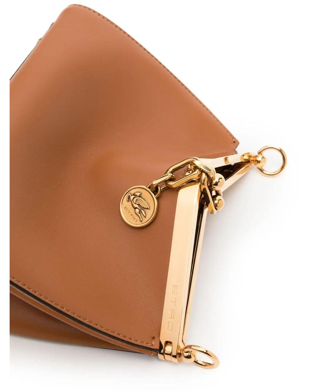 Etro Brown Small Vela Bag