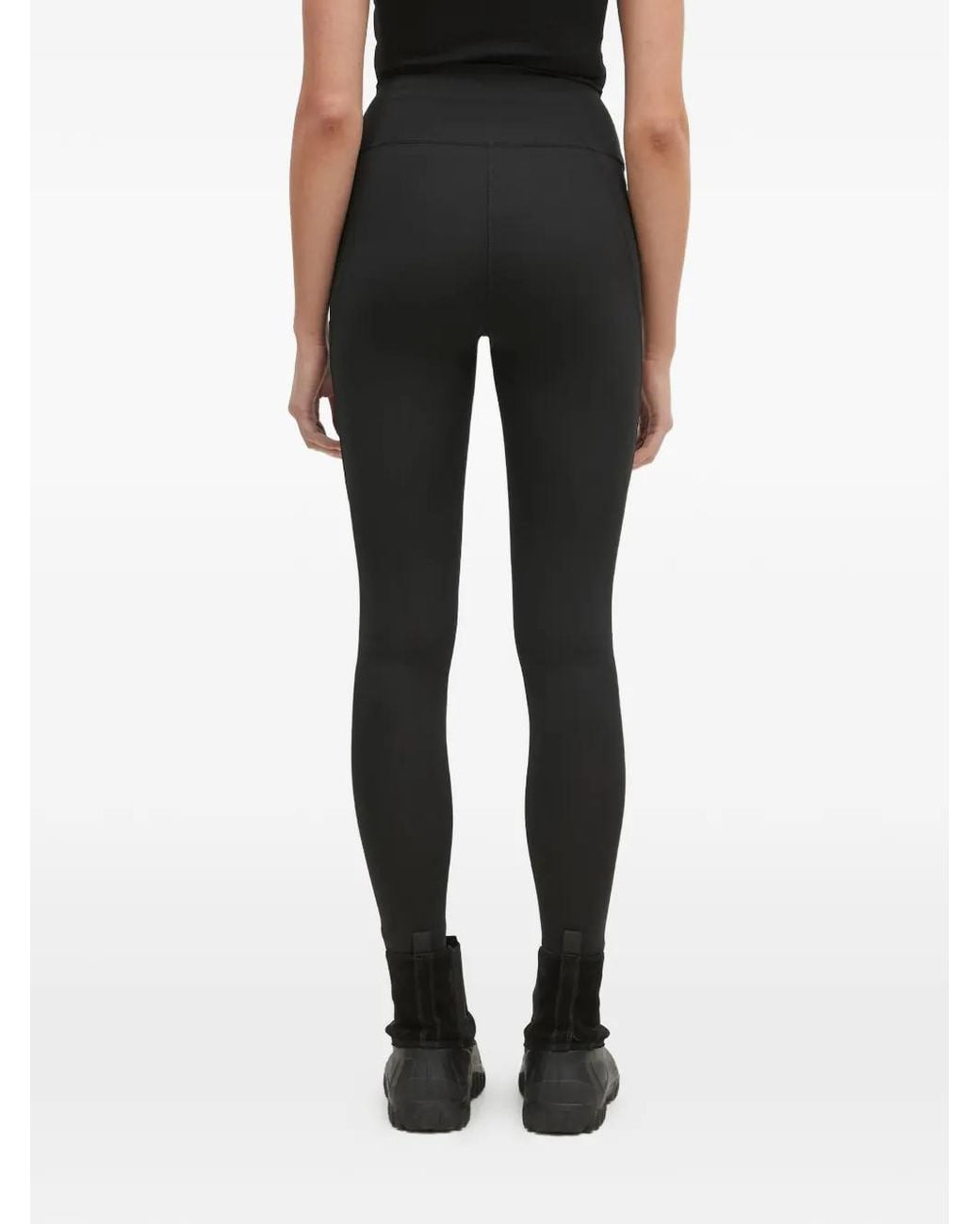 Fjallraven Black Abisko Side-Pocket Leggings