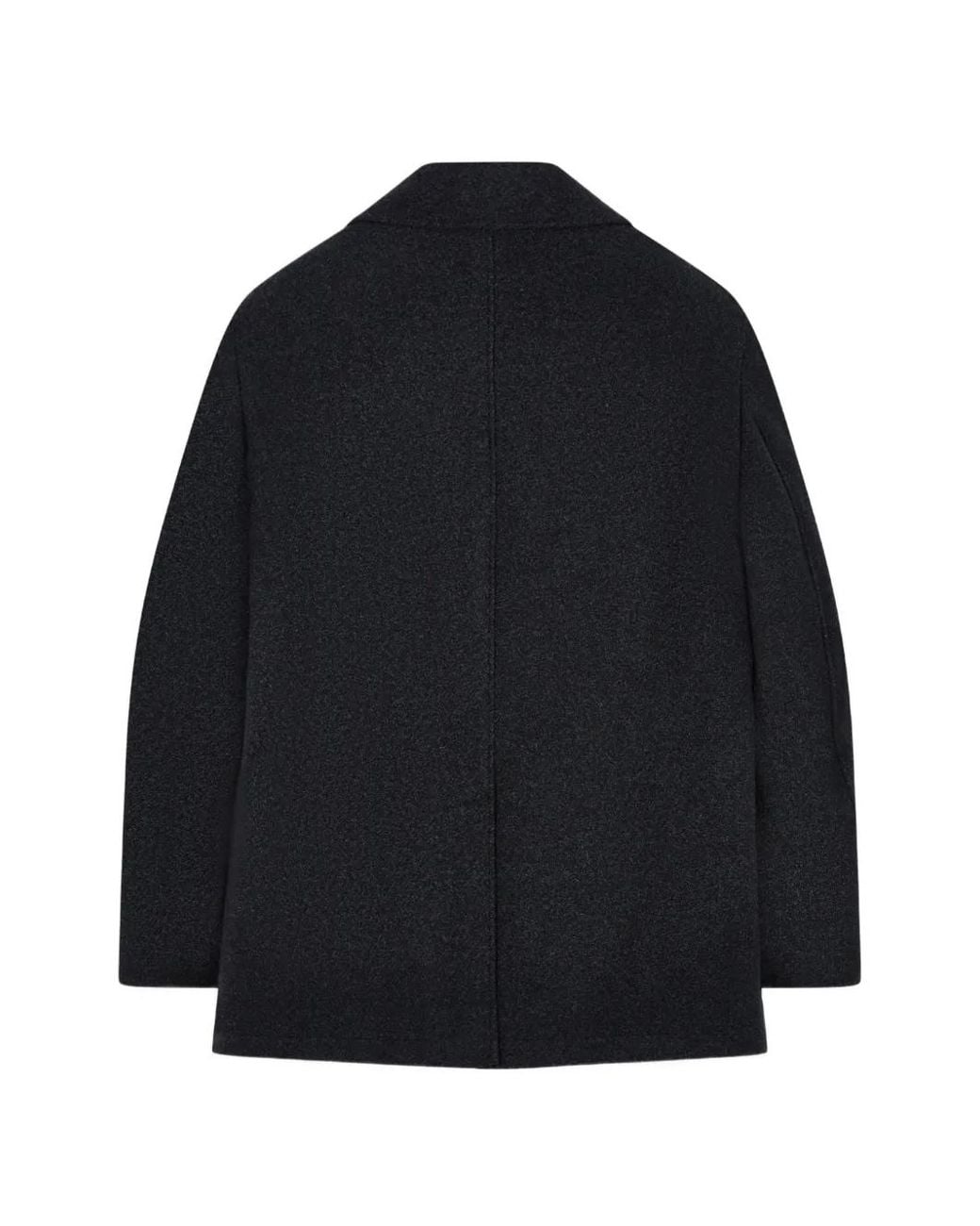 Canali Blue Manteau À Boutonnière Croisée for men