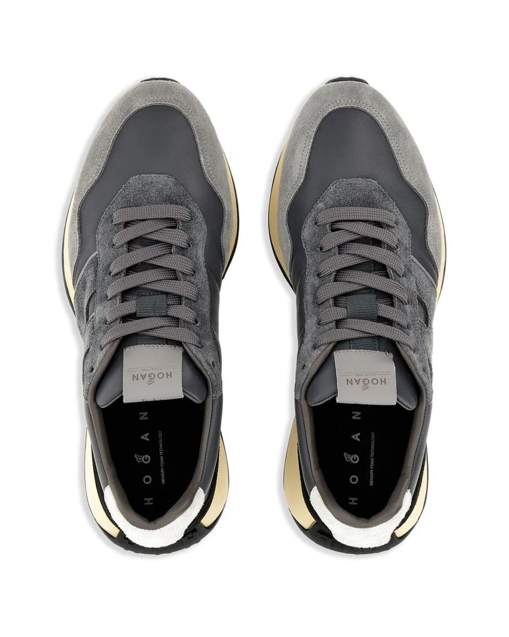 Hogan Black H601 Side H Patch Sneakers for men