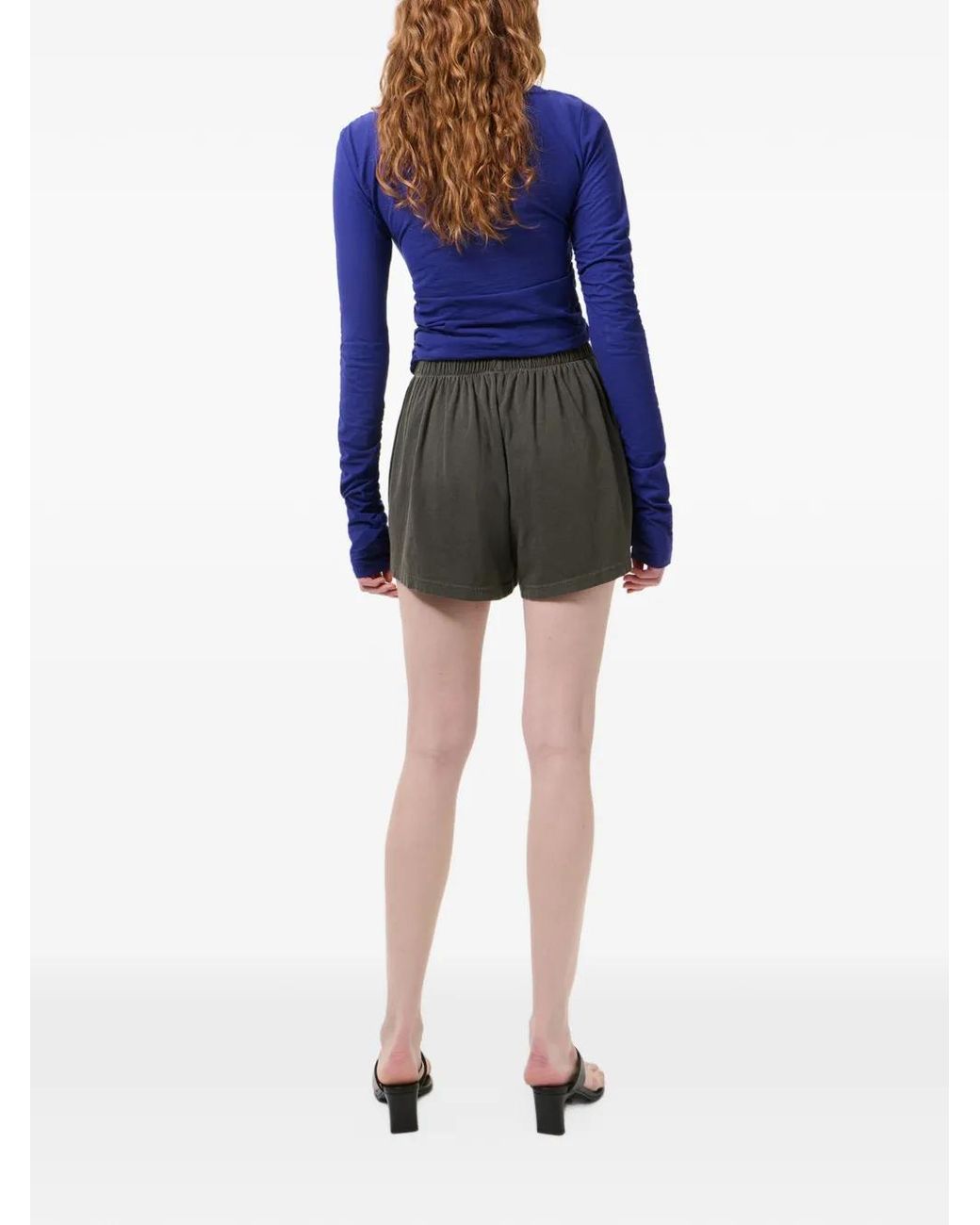 Our Legacy Gray Gored Shorts