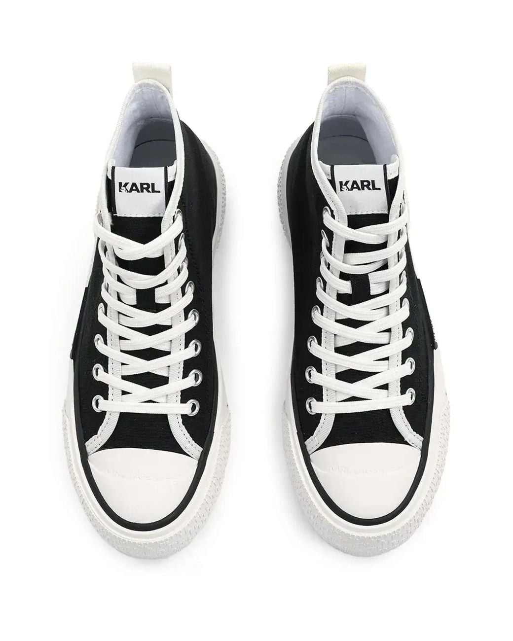 Karl Lagerfeld Black Kampus Max Iii Sneakers
