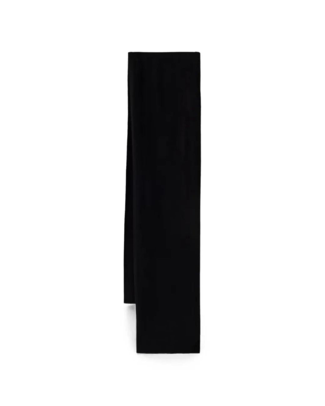 ARMANI EXCHANGE Black Écharpe À Étiquette Logo for men