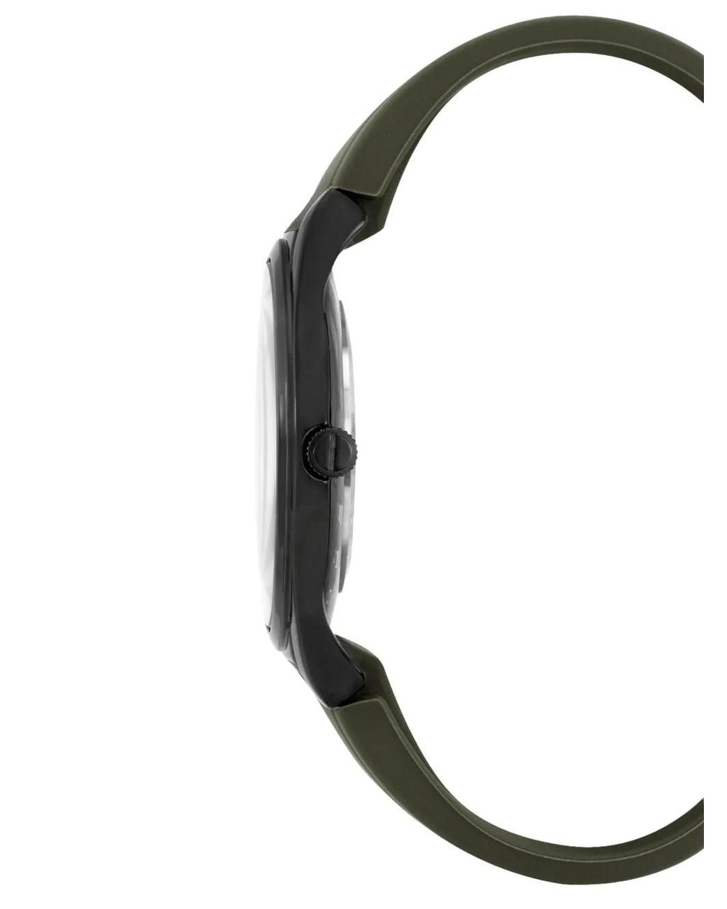 Kenneth Cole Green Montre À Bracelet En Silicone 43,8 Mm for men