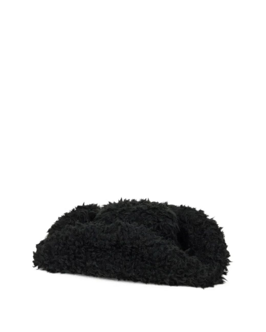 Etro Black Faux Fur Cowboy Hat