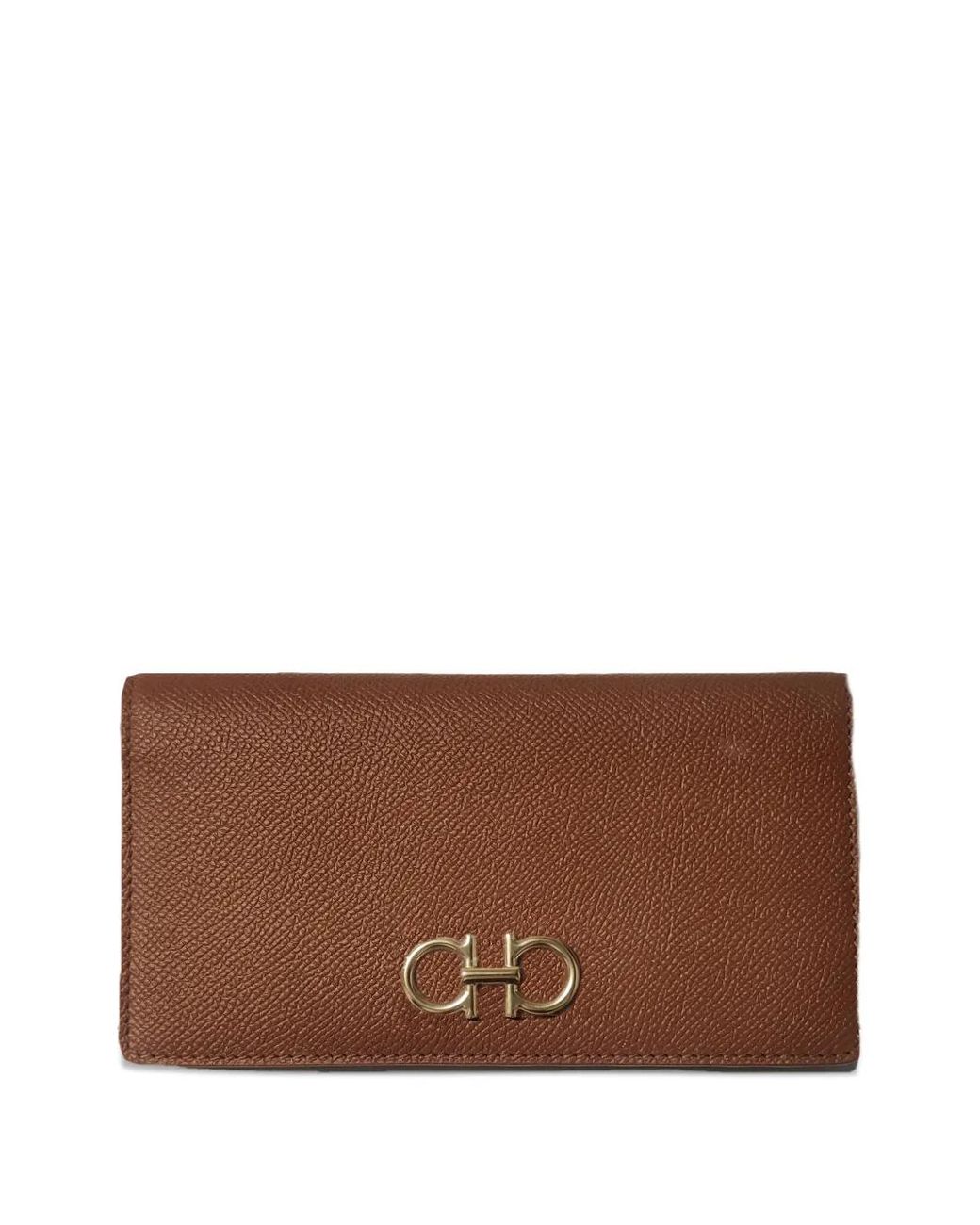 Ferragamo Brown Logo Wallet