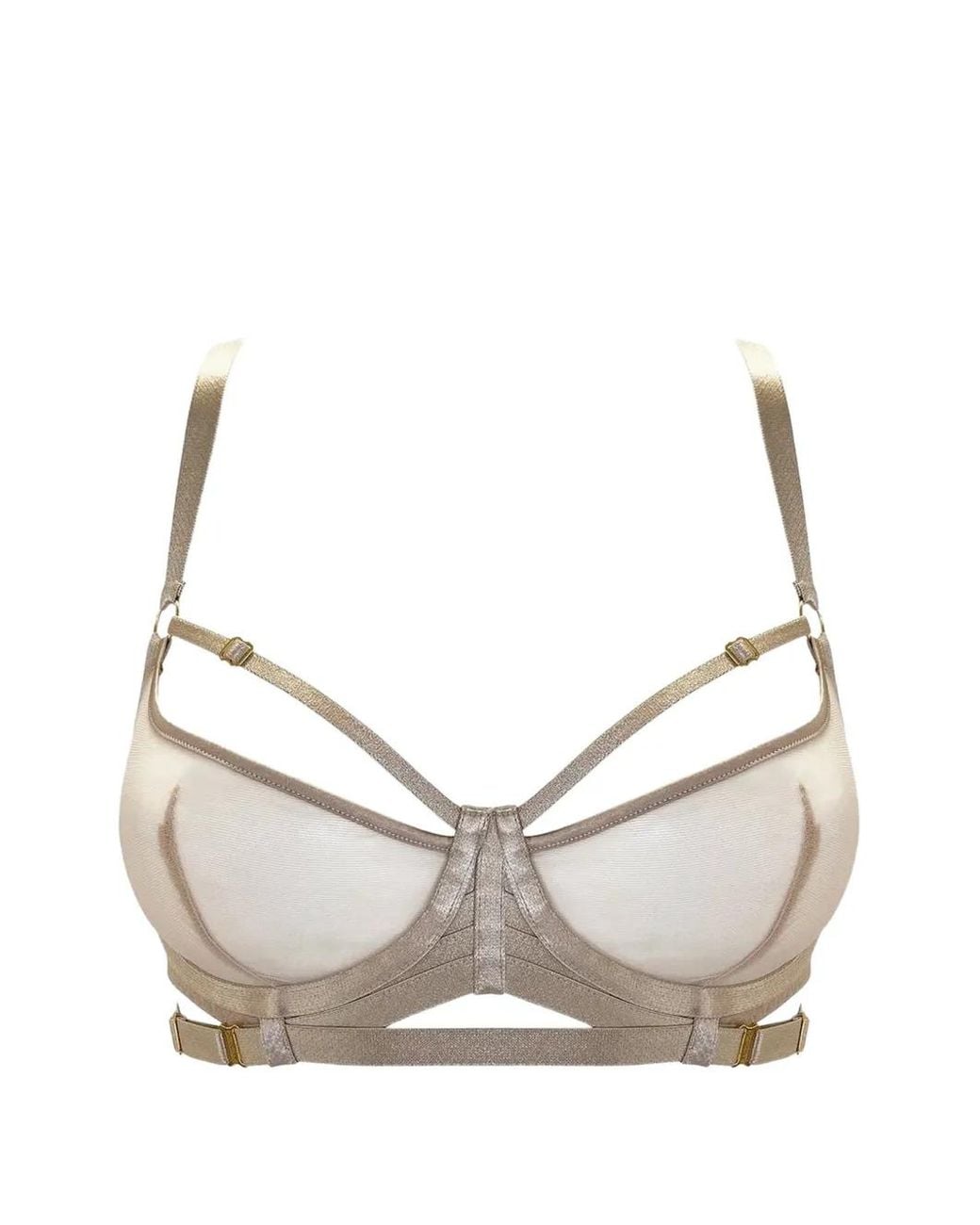 Bordelle Natural Soutien-Gorge Signature En Résille