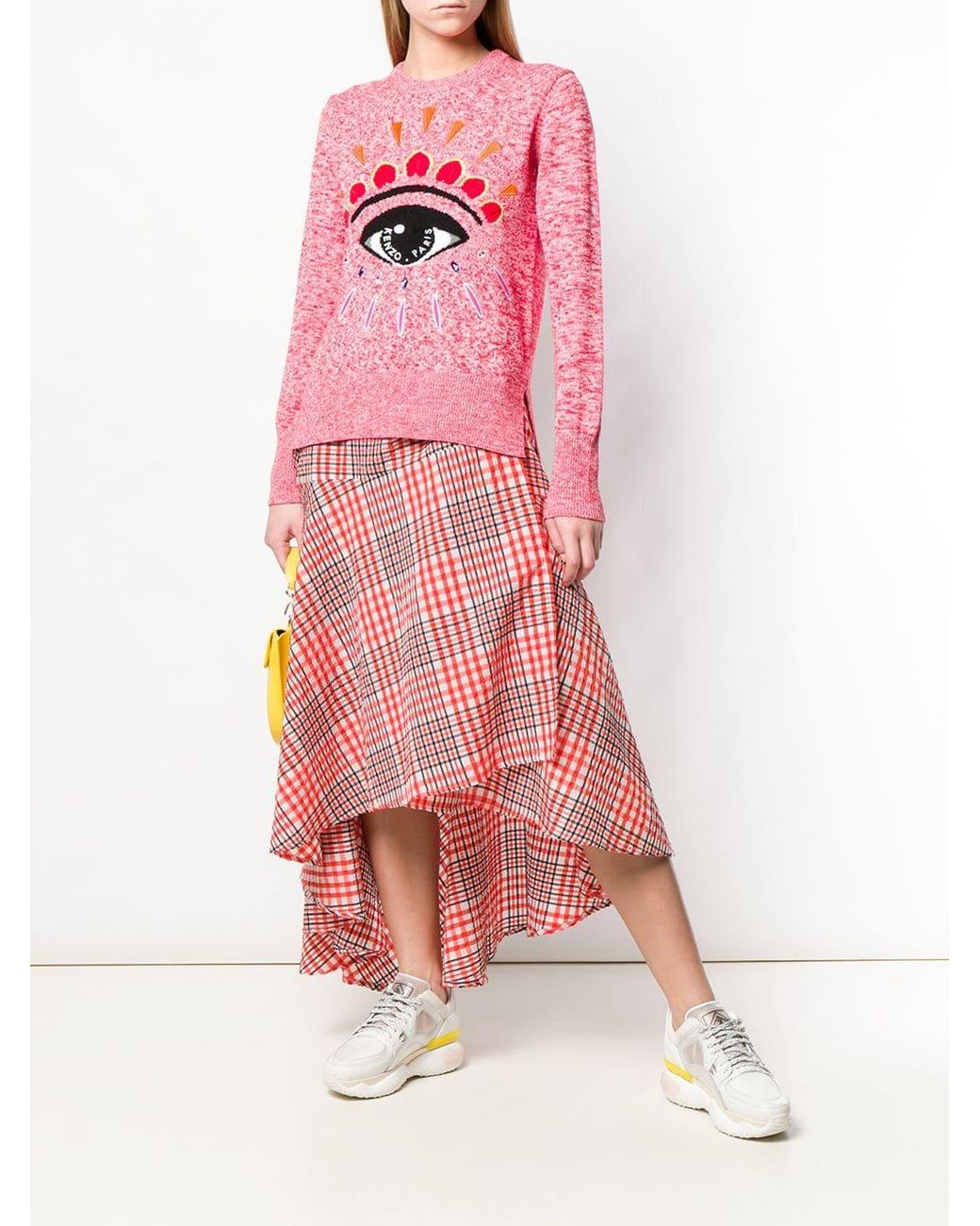KENZO Evil Eye Sweatshirt in Pink 