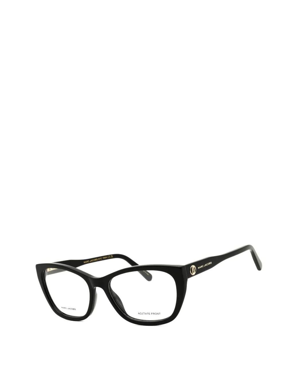 Marc Jacobs Black Cat-Eye Glasses