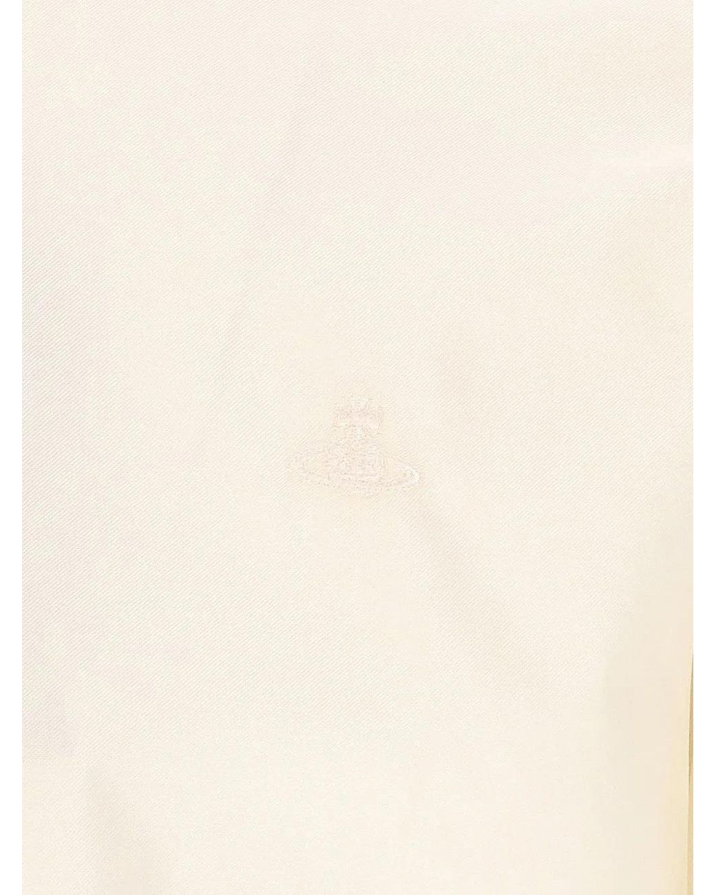 Vivienne Westwood White Two Button Krall Shirt for men