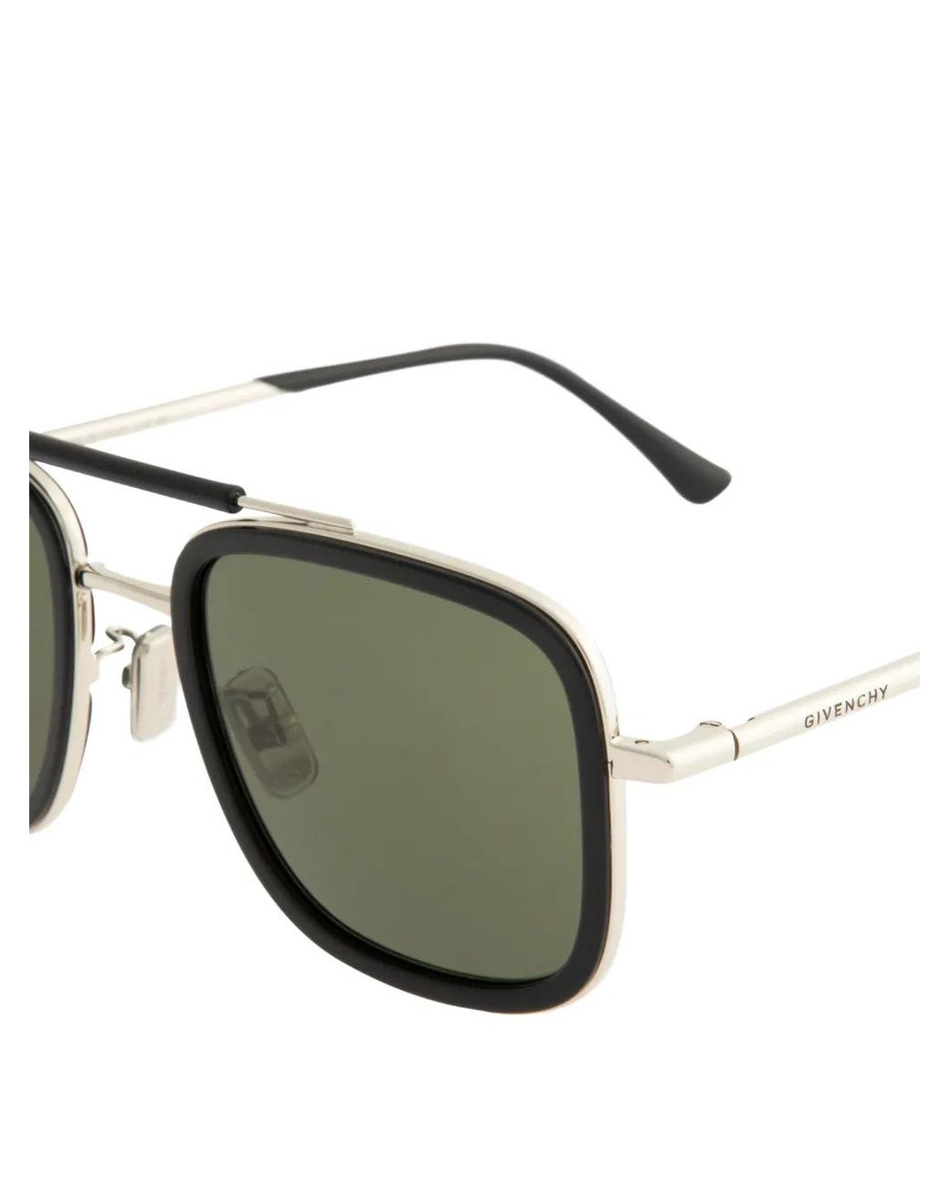 Givenchy Green Square-Frame Sunglasses for men