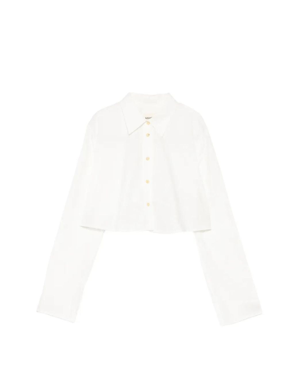 Khaite White Fritz Shirt