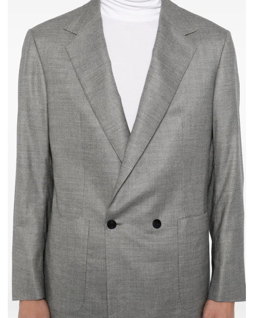 Kiton Tweedelig Pak in het Gray voor heren