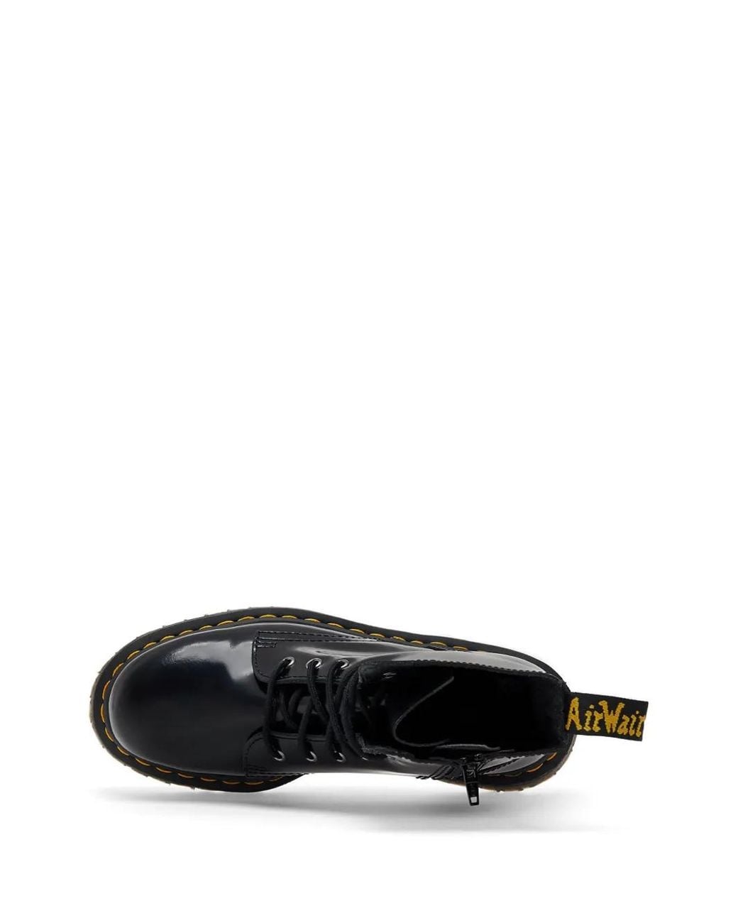 Dr. Martens Black Platform Combat Boots