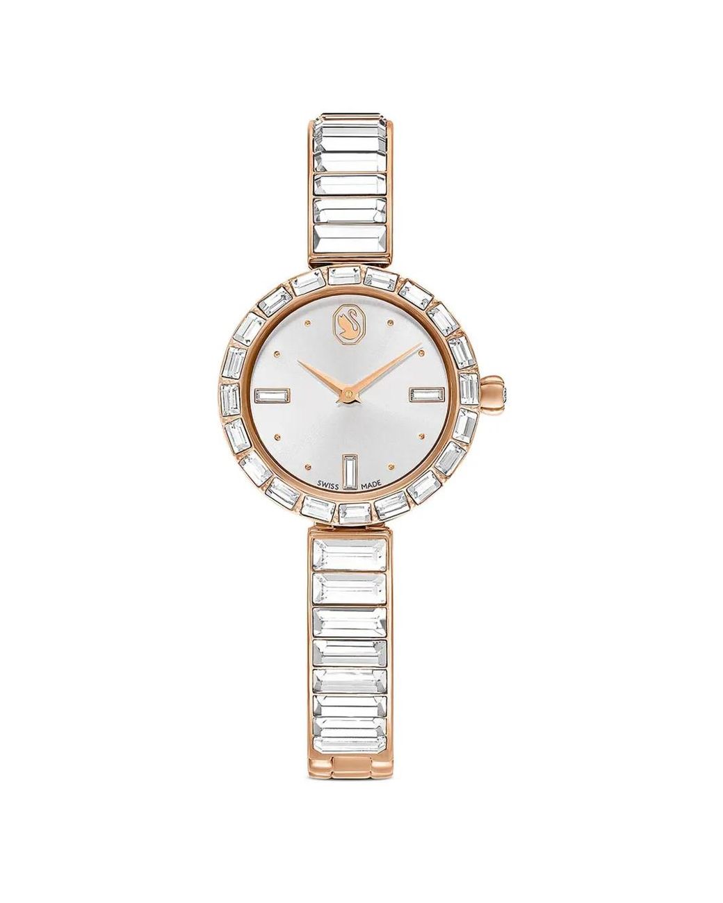 Swarovski White Matrix 25Mm Watch