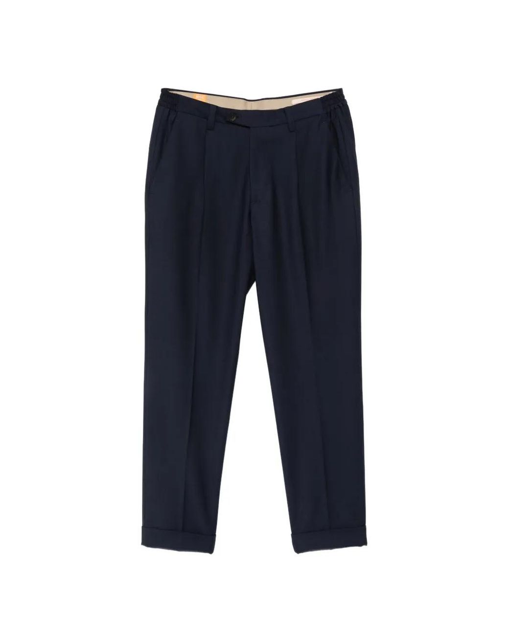 Alpha Industries Wollen Plooibroek in het Blue voor heren