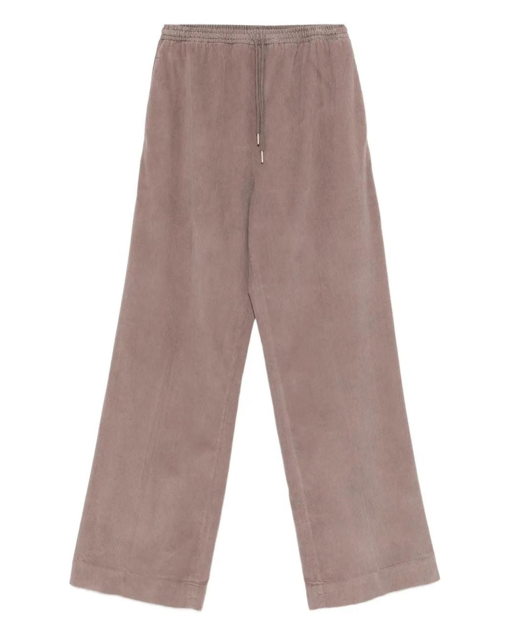 Briglia 1949 Gray Drawstring Corduroy Trousers