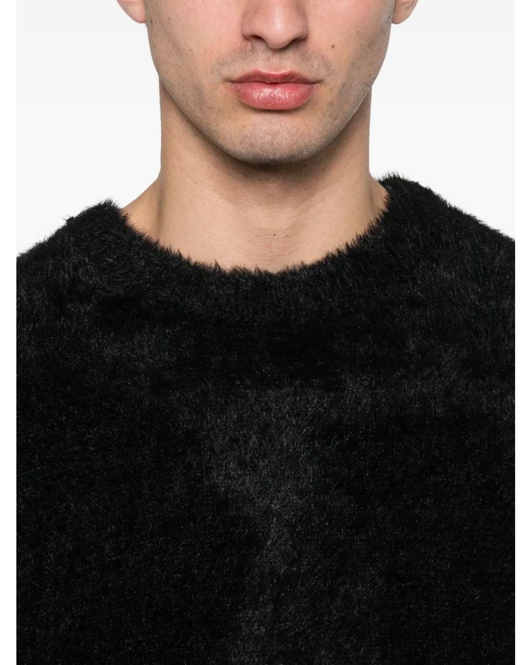 RETERNITY Black Essential Sweater for men