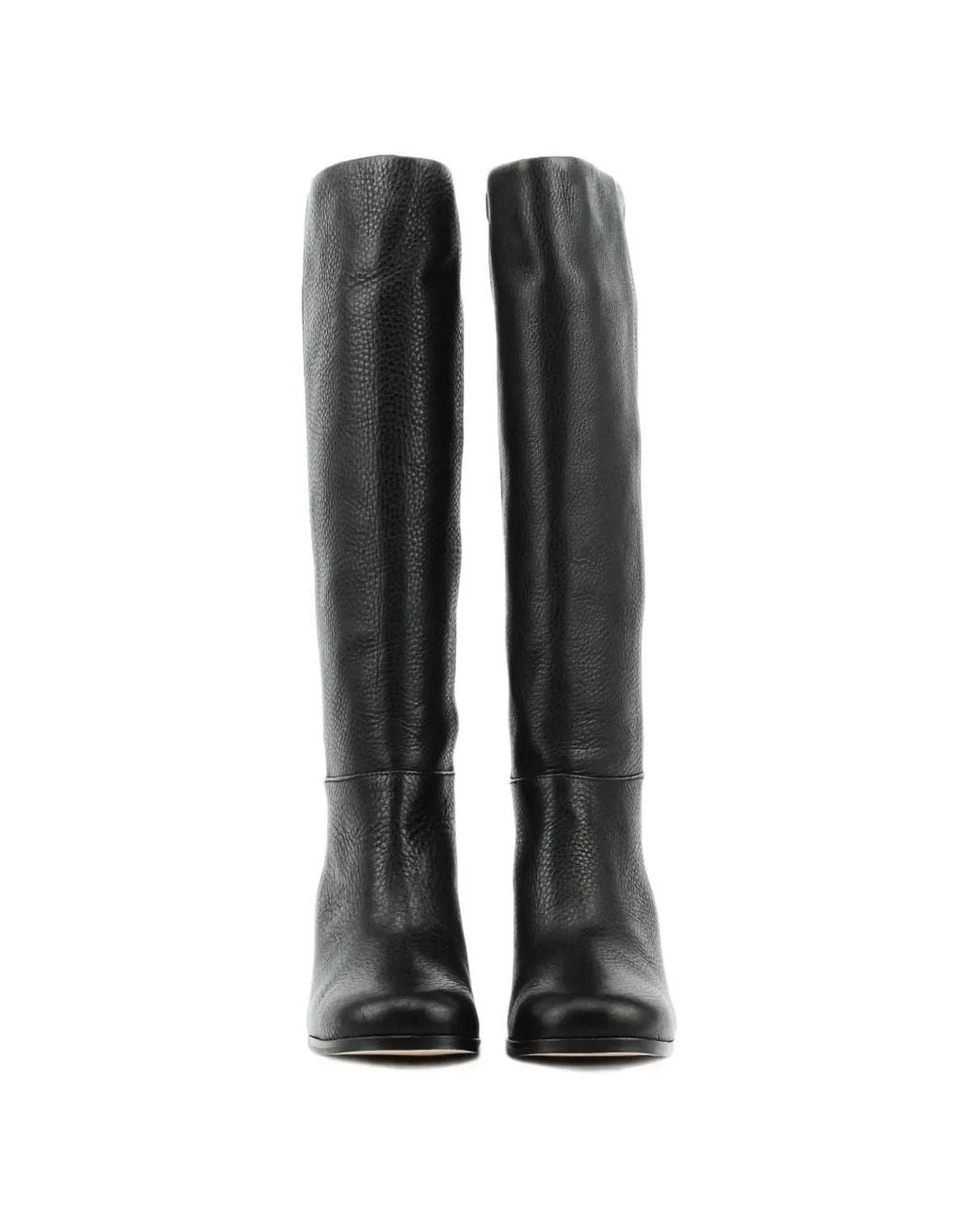Toral Shoes Black Paisley Grained Leather Boots