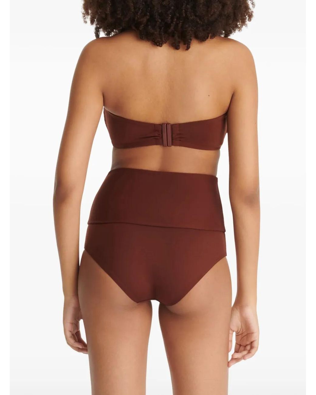 Eres Red Show Bikini Top