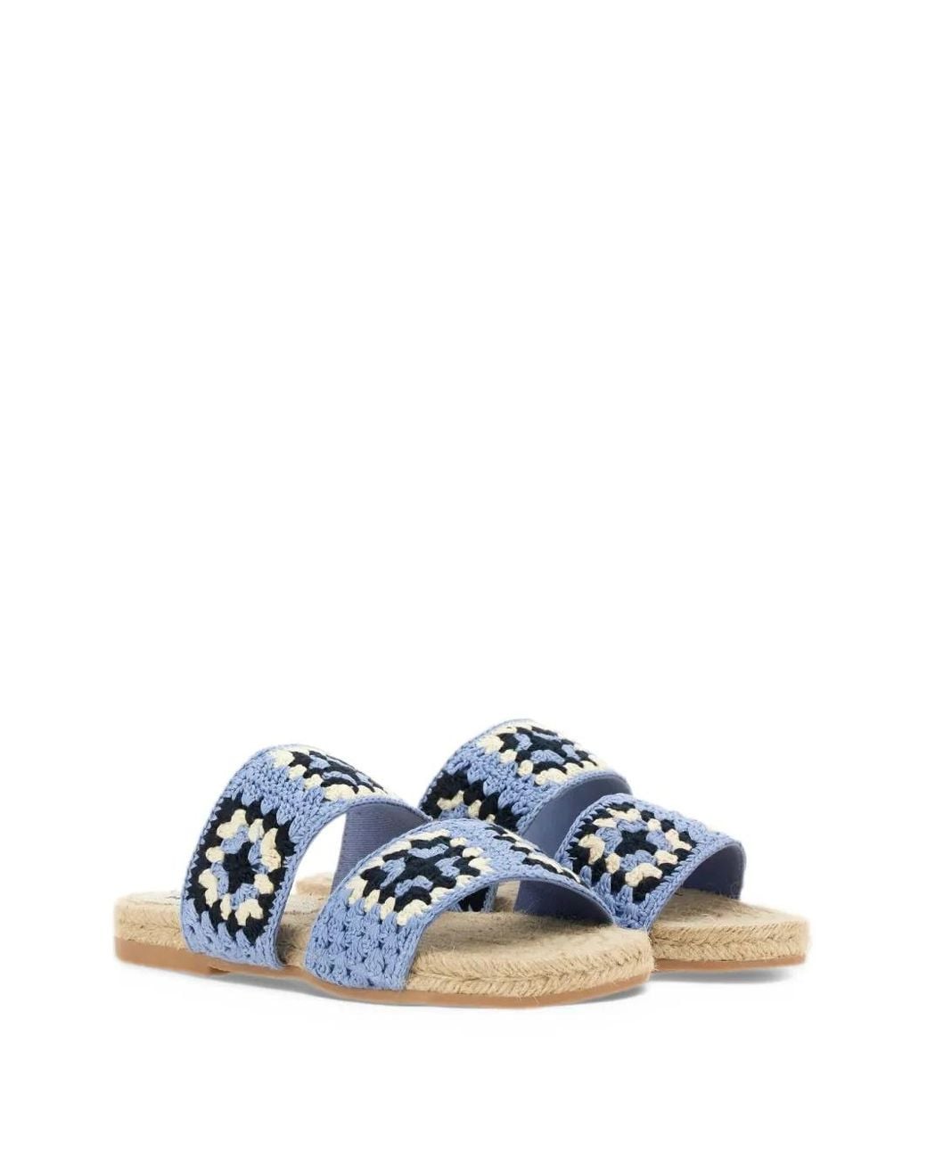 Manebí White Flat Sandals