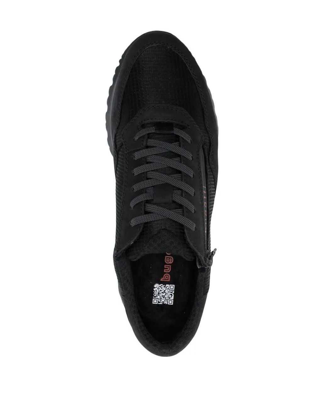 Bugatti Black Philip Panelled Sneakers for men