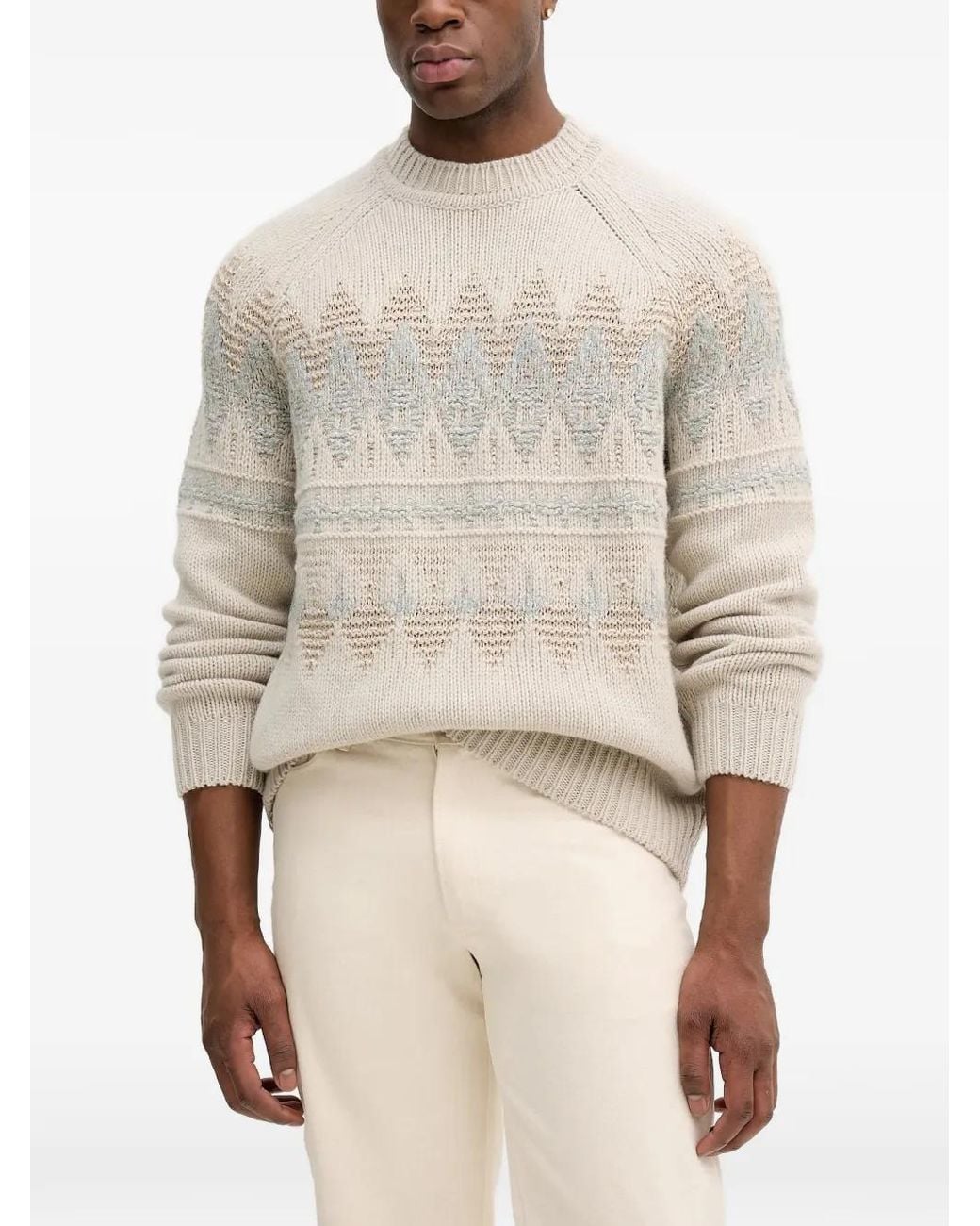 Boss Natural Karombo Sweater for men