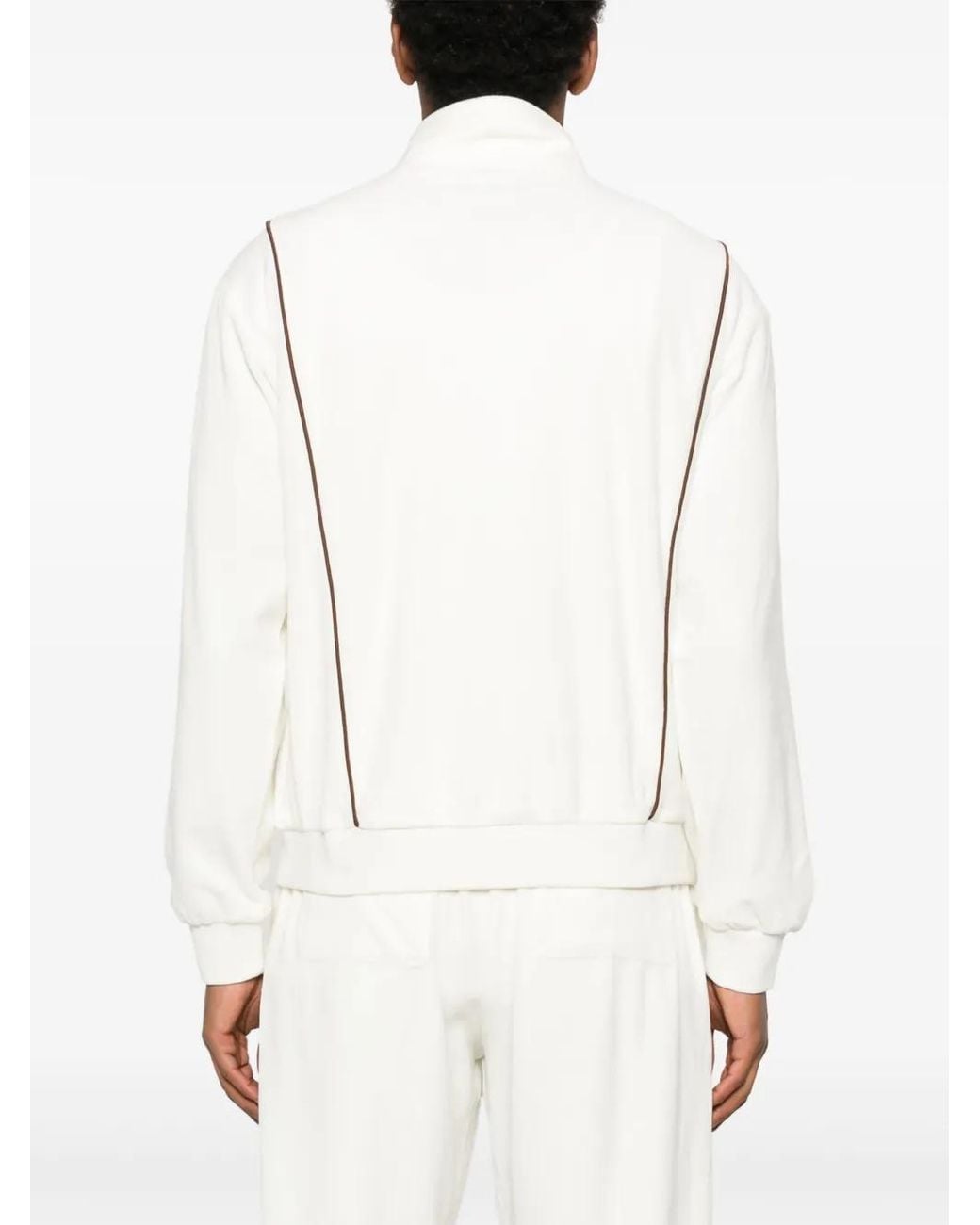 Sinclair Jersey Sweater in het White voor heren